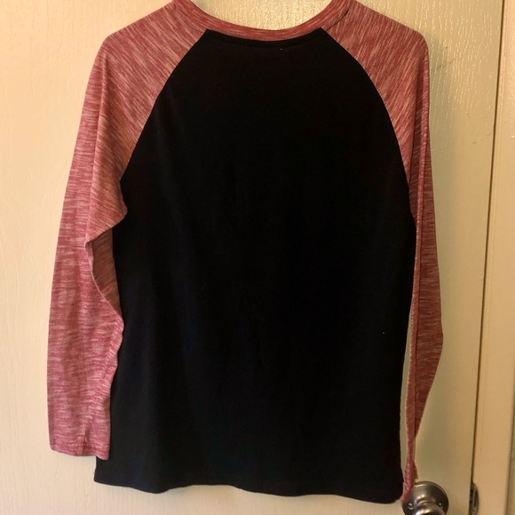 Star Wars unisex red and black Darth Vader Long Sleeved Tee - Picture 6 of 11